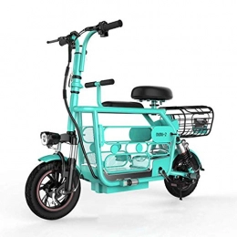 Hold E-Bikes Bicicletas eléctrica Hold E-Bikes Bicicleta eléctrica Plegable: Acelerador de Pulgar portátil con batería de Iones de Litio de Carga Corta con Pantalla LCD de Velocidad.@Azul