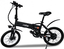i-Bike Bicicleta i-Bike Bicicleta eléctrica plegable con pedales asistidos, Hombre, Negro, 20 "