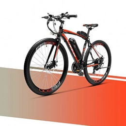 LANKELEISI Bicicletas eléctrica LANKELEISI Batera para Bicicleta elctrica RS600 Samsung 36V 20Ah, Cuadro de aleacin de Aluminio, Paso de Moda hasta 100 km, Bicicleta de Carretera para Bicicletas urbanas para Adultos (Rojo)