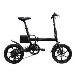 LKLKLK Bicicleta LKLKLK Rueda De 16 Pulgadas Bicicleta Elctrica Aleacin De Aluminio 36V 7.8AH Batera De Litio Bicicleta De Bicicleta De Montaa, Luz Trasera Delantera LE (Plegable)