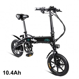 Syfinee Bicicletas eléctrica Syfinee Folding Electric Bike with Removable 42V 7.8Ah / 10.4Ah Lithium-Ion Battery Foldable Bicycle Safe Adjustable Portable Lightweight and Aluminum Ebike with 250W Powerful Motor Fast Battery Charger