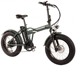 Tucano Bikes Bicicleta Tucano Bikes Nuevo Monster 20. Bicicleta elctrica 20" Motor: 500W-48V Velocidad mxima: 33 Km / h Batera: 48V 12Ah (Verde nacked)