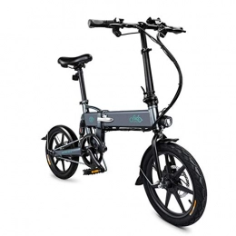 Usuny Bicicletas eléctrica Usuny Elctrico Bicicleta Plegable Plegable Bicicleta Altura Ajustable Porttil para Ciclismo Gris Blanco 1 Unidad - Gris