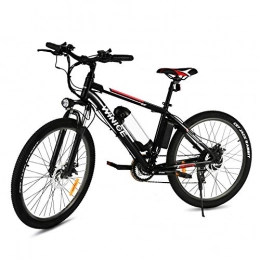 Vivi Bicicletas eléctrica VIVI Bicicleta eléctrica de montaña 26 Pulgadas, Motor de 350 W, 36 V, 8Ah, batería extraíble, Bicicleta eléctrica para Adultos. (Baterías de hervidor 26)