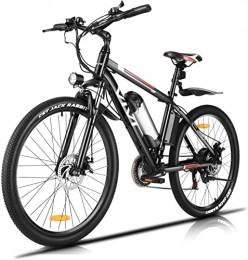 Vivi Bicicletas eléctrica Vivi Bicicletas Electricas de Montaña, Bicicleta Montaña Adulto 26 Pulgadas, Bicicletas Montaña Eléctricas, con Batería de Litio Extraíble de 36V / 8Ah y Engranaje Shimano de 21 Velocidades (27'')