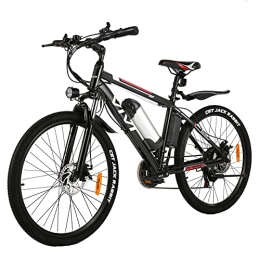 Vivi Bicicletas eléctrica Vivi Bicicletas Montaña Eléctricas, 26'' Bicicleta Montaña Adulto, Bicicleta Eléctrica con Batería Extraíble de 36V / 8Ah, Engranajes de Shimano 21 Velocidades