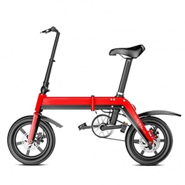 ZGYQGOO Bicicletas eléctrica ZGYQGOO Bicicleta eléctrica Plegable de aleación de Aluminio de 350 vatios Bicicleta eléctrica Plegable, sin Pedal y con aplicación habilitada, Alcance 25 km / h 120 kg de Carga máxima