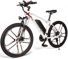 ZJZ Bicicletas eléctrica ZJZ Bicicleta de montaña eléctrica 26"48V 350W 8Ah Batería de Iones de Litio extraíble Bicicletas eléctricas para Frenos de Disco para Adultos Capacidad de Carga 100 kg