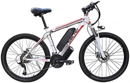 ZJZ Bicicleta ZJZ Bicicleta de montaña eléctrica de 26 '' 48V 10Ah 350W Batería de Iones de Litio extraíble Bicicleta para Hombres Ciclismo al Aire Libre Viajes Ejercicio y desplazamientos