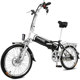 ZJZ Bicicleta ZJZ Bicicleta eléctrica Plegable, Bicicleta de montaña 36V400W, Marco de aleación de Aluminio 14.5AH asistida por batería de Litio 60KM, Bicicletas de Ciudad para Hombres y Mujeres Adultos