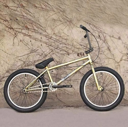 YOUSR Bicicleta S20-inch BMX Bike Freestyle para Principiantes hasta Avanzados, Marco De Acero De Cromo Molibdeno 4130, Engranaje BMX 25x9T, Manillar De 8.75 Pulgadas Y Cojín De Una Pieza