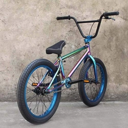 YOUSR BMX YOUSR Bicicleta BMX De 20 Pulgadas, Estilo Libre para Ciclistas Principiantes Y Avanzados, Rendimiento De Alta Resistencia con Amortiguación, Cuadro 4130, Engranaje BMX 25X9t