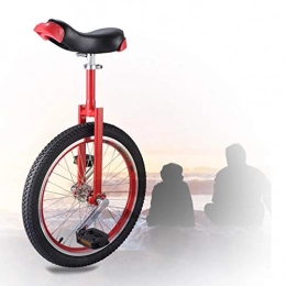 GAOYUY Bicicleta GAOYUY Monociclo De Rueda De 16 / 18 / 20 Pulgadas, Monociclo Freestyle Unisex Marco De Acero Fuerte Sillín Ergonómico Contorneado para Principiantes (Color : Red, Size : 16 Inch)