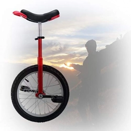GAOYUY Monociclo GAOYUY Monociclo Entrenador, 16 / 18 / 20 Pulgadas Monociclo Freestyle Pedales De Plástico Redondeados Sillín Ergonómico Contorneado para Principiantes / Niños / Adultos (Color : Red, Size : 20 Inch)