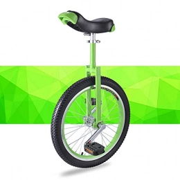 HWLL Monociclo HWLL Monociclo Bicicleta de Monociclo con Rueda de 20", Monociclo Al Aire Libre para Niños / Adultos / Adolescentes, para El Ejercicio de Ciclismo de Equilibrio como Regalos para Niños (Color : Green)