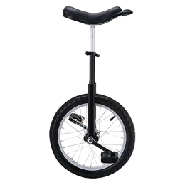 HXFENA Bicicleta HXFENA Monociclo, 360 Grados Giratorio Acrobacia Equilibrio Ciclismo Rueda de Ejercicio Entrenador, SillíN ErgonóMico Contorneado Ajustable para Principiantes / 20 Inches / Blac