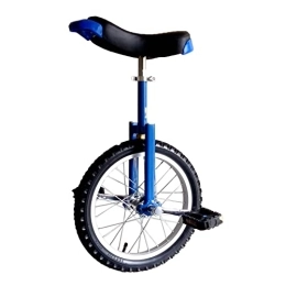 HXFENA Bicicleta HXFENA Monociclo, NiñOs Bicicleta de Equilibrio Accesorios de Acrobacia Ejercicio Competitivo Bicicleta de Ejercicio SillíN ErgonóMico Contorneado Ajustable / 16 Inches / Blue