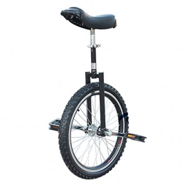 LXX Bicicleta LXX Monociclo de Equilibrio para mamá / papá / Adulto de 20 / 24 Pulgadas, Negro, Monociclo de Rueda de 16 / 18 Pulgadas para niños de 9 a 15 años / niños / niñas, cumpleaños