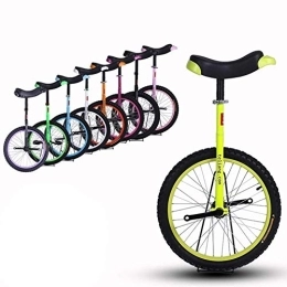  Monociclo Monociclos De 24 Pulgadas para Adultos / Niños Grandes - Uni Cycle, Bicicleta De Una Rueda para Niños, Hombres, Mujeres, Adolescentes, Niño, Cumpleaños (Color: Verde, Tamaño: Rued
