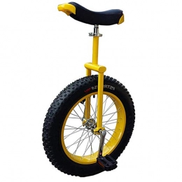 LXX Bicicleta Monociclos Principiantes / Adultos / Adolescentes de 20", con Llanta de Aleacion Gruesa Antideslizante, Ejercicio de Autoequilibrio Bicicleta de Ciclismo (Color : Yellow)