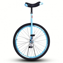 LXX Bicicleta Monociclos Rueda Azul Grande de 28" Unisexo Adultos Ninos Grandes, con Llanta de Aleacion, Bicicleta de Pedales de Ciclismo de Una Rueda (Color : Blue, Size : 12inch Wheel)