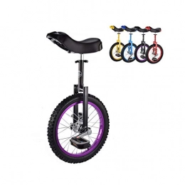 TTRY&ZHANG Monociclo TTRY&ZHANG 16"(40, 5 cm) Unicycle de Rueda, Borde de aleación de Aluminio Duradero y Bicicleta de Equilibrio de Acero de manganeso, para Principiantes, niñas, niñas, Deportes al Aire Libre, Viaje