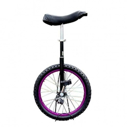 TTRY&ZHANG Monociclo TTRY&ZHANG Adultos Altura Ajustable Freestyle Monociclo 16 / 18 / 20 Pulgadas Sola Ronda de niños Equilibrio Ejercicio en Bicicleta púrpura (Size : 18 Inch)