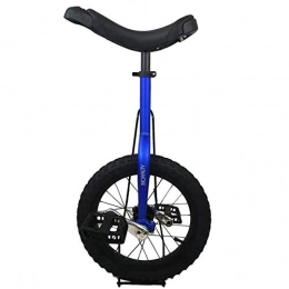 ywewsq Bicicleta ywewsq Monociclo Ligero con Marco de aleación de Aluminio, Monociclo de 16 Pulgadas para niños / niños / niñas Principiantes, Azul, cumpleaños (Color: Azul, tamaño: Rueda de 16 p