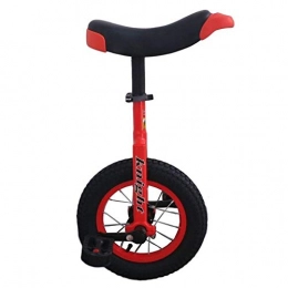 ywewsq Bicicleta ywewsq Monociclo pequeño de 12"para niños pequeños de 5 años / niños / niños / niñas, un Ciclo Principiantes, 4 Colores Opcionales (Color: Rojo, tamaño: Rueda de 12 Pulgadas)