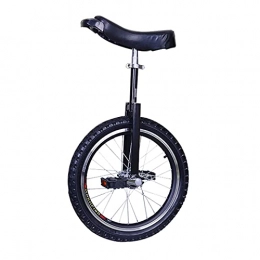 ywewsq Bicicleta ywewsq Monociclo Unisex Negro para niños / Adultos, Rueda Antideslizante de 16 Pulgadas / 18 Pulgadas / 20 Pulgadas, para Deportes al Aire Libre, Fitness, Ciclismo de montaña (tamaño: 20 Pulgadas)