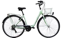 CLOOT Bicicleta CLOOT Bicicleta Urbana Relax 6V, Rueda 28 / 700 Verde (Talla Unica 1.59-1.83)