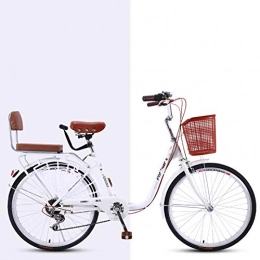 BEIGOO Plegables BEIGOO 24 Pulgadas Urbano City Bike para Adulto - 7 Velocidad Cruiser - Altura Recomendada 150-170 cm-7velocidades-G