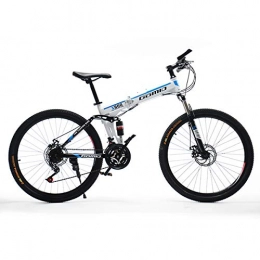 Dapang Plegables Dapang Bicicleta de montaña / Bicicletas, Rueda de 26 '' Aluminio Ligero Cuadro 27 Velocidades Shimano Disco de Freno, 1