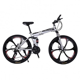 Dapang Plegables Dapang Bicicleta de montaña de 26"- Cuadro de Aluminio de 17" con Frenos de Disco - Seleccin, 6, 24speed