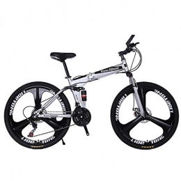 Dapang Plegables Dapang Bicicleta de montaña de 26"- Cuadro de Aluminio de 17" con Frenos de Disco - Selección, 4, 21speed
