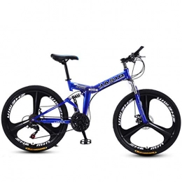 Dapang Plegables Dapang Bicicleta de montaña Plegable con 26"aleacin de magnesio sper Ligera, suspensin Completa Premium y Shimano 21 Speed Gear, 6, 26