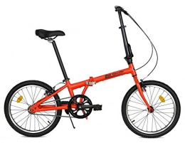 FabricBike Plegables FabricBike Folding Bicicleta Plegable Cuadro Aluminio Ruedas 20" 3 Colores (Matte Red)