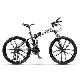  Plegables Novokart-Plegable Deportes / Bicicleta de montaña 26 Pulgadas 10 Cortador, Blanco