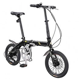 XIXIA Plegables XiXia X Bicicleta Plegable Cambio de aleacin de Aluminio Estudiantes Masculinos y Femeninos Bicicleta Ligera Coche Deportivo de Carretera pequeo 16 Pulgadas 7 Velocidad