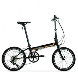 XMIMI Plegables XMIMI Bicicleta Plegable Cromo molibdeno Acero Marco Velocidad Hombres y Mujeres Adultos Bicicleta Plegable 20 Pulgadas
