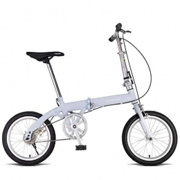 YANGMAN-L Plegables YANGMAN-L Las Bicicletas Plegables, de 16 Pulgadas para Adultos Bicicleta Plegable Ultra Ligero portátil de Bicicletas Masculino y Femenino Estudiantes de Bicicletas, Azul
