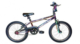 1080 BMX Bike XN Neo-9 Spoked Freestyle BMX Bike, 360 Gyro, Single Speed - NeoChrome Finish