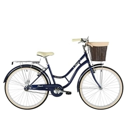 Discount Comfort Bike Bridgford Richmond Ladies Womens Bike Lifestyle Classic Heritage Traditional City 26" Wheel & Basket 19" Frame Blue