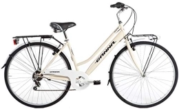 GANNA Bike Ganna Men & Women City Comfort Bike - 6s (Black)