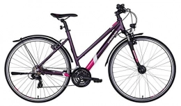 Kreidler Bike Kreidler Stack 28'' 2.0 Street Shimano Tx 800 24 Speed MTB Bicycle (Women Trapeze Purple, 28 Inches 19.5 Inches (50 cm))