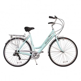 Light Blue Urban Comfort Bike Light Blue Urban Chesterton 7 Speed City Step-Thru Bike 17.5" Cambridge Blue