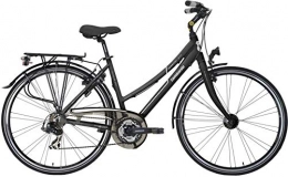 Lombardo Comfort Bike Lombardo Taranto 400 28 Inch 43 cm Woman 7SP Rim Brakes Anthracite