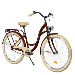 Milord Bikes Bike Milord. 28 inch 1 Speed Copper City Comofrt Bike Ladies Dutch Style with Rear Carrier