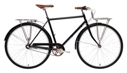 State Bicycle Co Bike State Bicycle Co. City Bike Deluxe | The Elliston Lightweight 3-Speed Dutch Style Urban Cruiser | Small 48cm