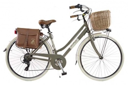 Via Veneto by Canellini Comfort Bike Via Veneto by Canellini Bike Bicycle Citybike CTB Woman Vintage Retro Via Veneto Aluminium with wood case (Safari)